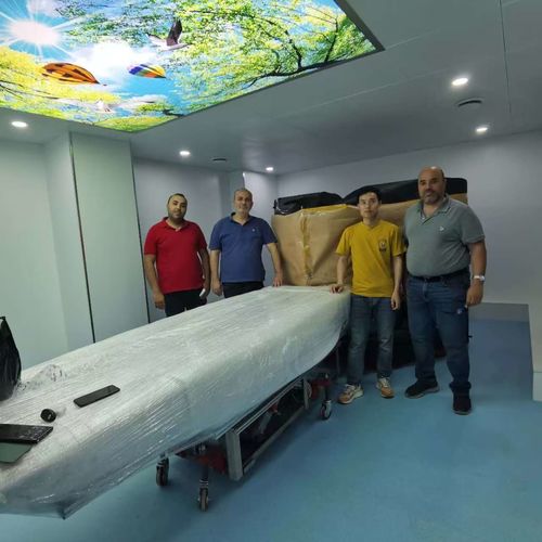 Bau eines permanenten Magnetschirmraums in Ägypten