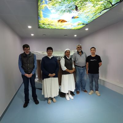 Ein guter Preis. Doppelschicht Stahl-MRT-Schutzraum Kupferfolie-Schutz mit RF-geschütztem Lüftungssystem Online