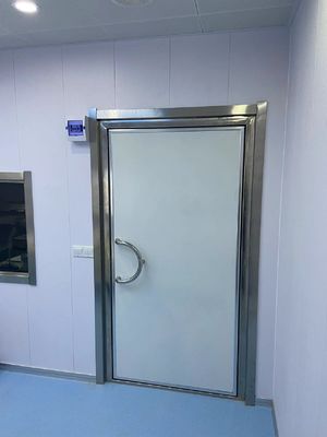 Ein guter Preis. ASTM 1200 X 2100mm MRT-Schutztüren Einzelschwingtür mit Magnetdichtung Online